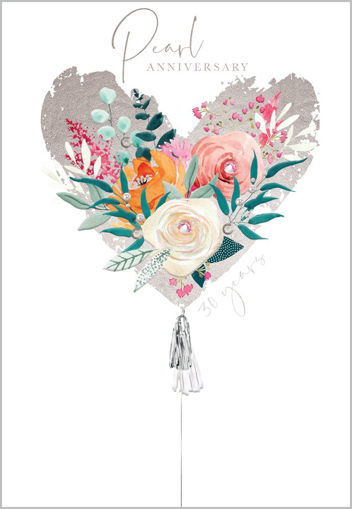 Picture of PEARL ANNIVERSARY CARD